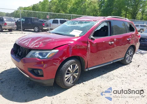 2017 Nissan Pathfinder Sv from USA, damaged, VIN 5N1DR2MN7HC670336
